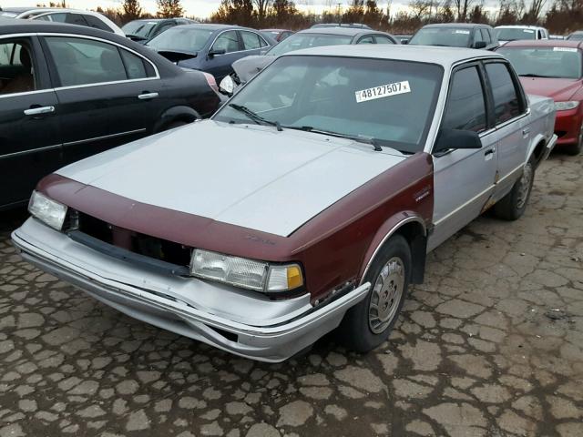 1G3AG55M2R6346232 - 1994 OLDSMOBILE CUTLASS CI GRAY photo 2