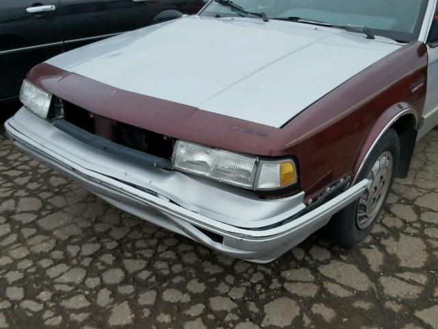 1G3AG55M2R6346232 - 1994 OLDSMOBILE CUTLASS CI GRAY photo 9