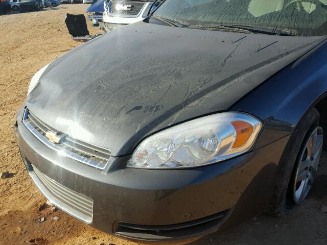 2G1WF5EK2B1295652 - 2011 CHEVROLET IMPALA LS BLACK photo 9