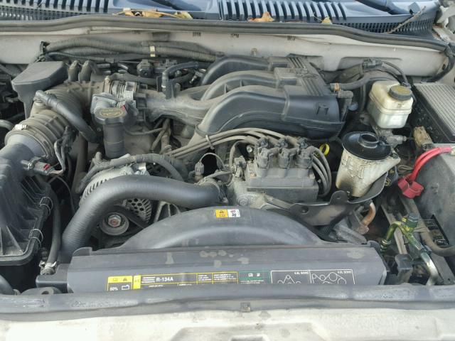 1FMZU73E05UB89448 - 2005 FORD EXPLORER X SILVER photo 7