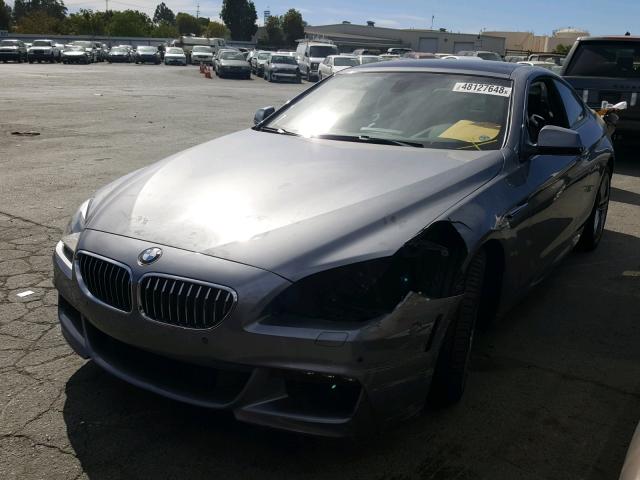 WBALW3C52DC892547 - 2013 BMW 640 I SILVER photo 2