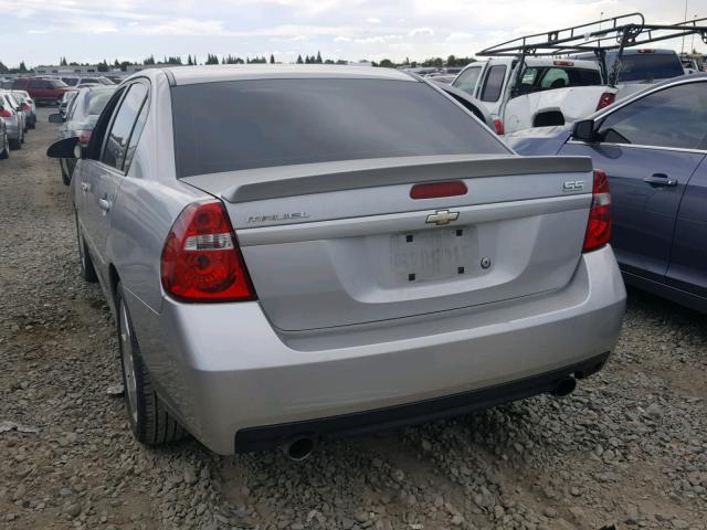 1G1ZW57157F175409 - 2007 CHEVROLET MALIBU SS 银色 照片 3