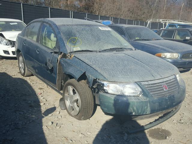 1G8AL55F17Z194043 - 2007 SATURN ION LEVEL GREEN photo 1