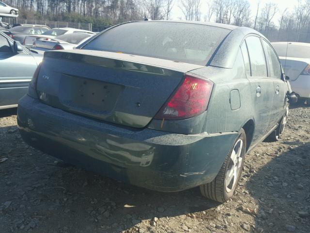 1G8AL55F17Z194043 - 2007 SATURN ION LEVEL GREEN photo 4