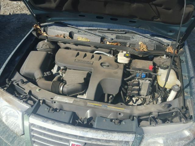 1G8AL55F17Z194043 - 2007 SATURN ION LEVEL GREEN photo 7