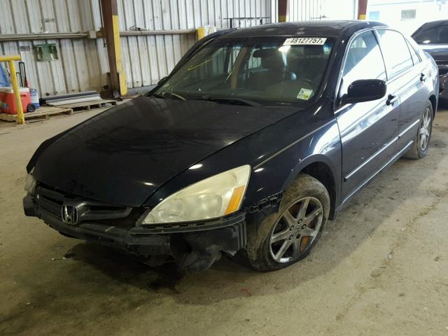 1HGCM665X3A014916 - 2003 HONDA ACCORD EX BLACK photo 2