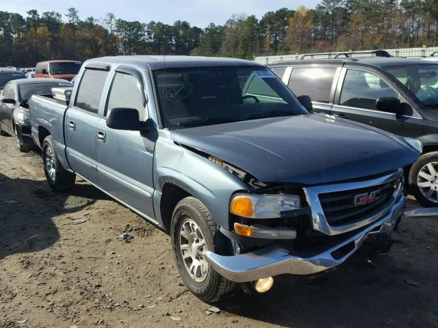 2GTEC13T061124890 - 2006 GMC NEW SIERRA TURQUOISE photo 1