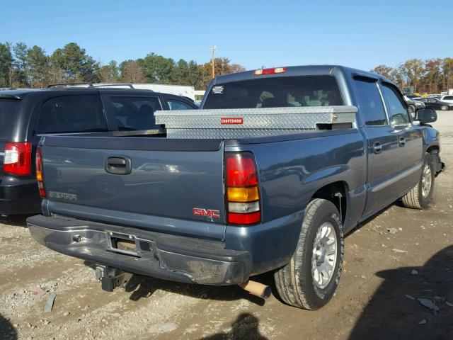 2GTEC13T061124890 - 2006 GMC NEW SIERRA TURQUOISE photo 4