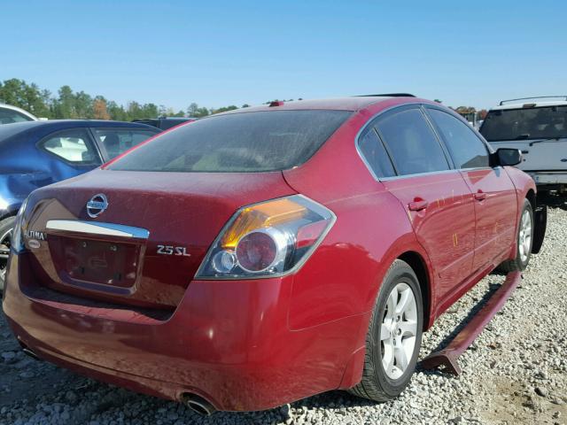 1N4AL21E78C222830 - 2008 NISSAN ALTIMA 2.5 BURGUNDY photo 4