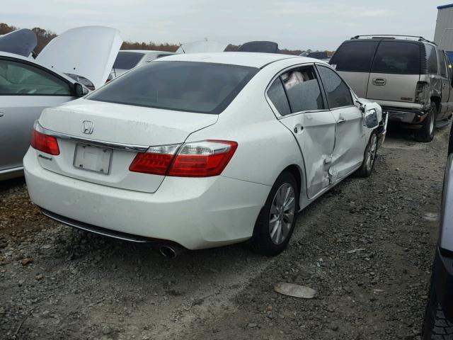 1HGCR2F87EA163288 - 2014 HONDA ACCORD EXL WHITE photo 4