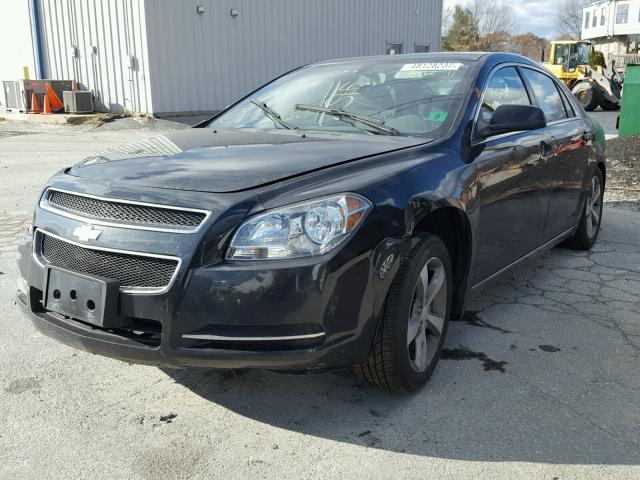 1G1ZC5E14BF372785 - 2011 CHEVROLET MALIBU 1LT 黑色 照片 2