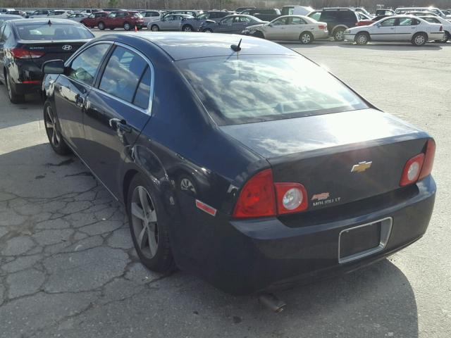 1G1ZC5E14BF372785 - 2011 CHEVROLET MALIBU 1LT 黑色 照片 3