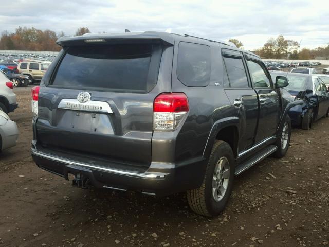 JTEBU5JR7D5134810 - 2013 TOYOTA 4RUNNER SR CHARCOAL photo 4