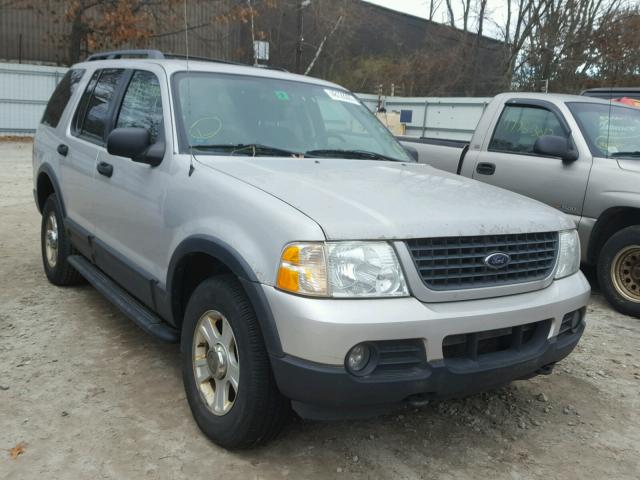 1FMZU73K73ZA11378 - 2003 FORD EXPLORER X SILVER photo 1