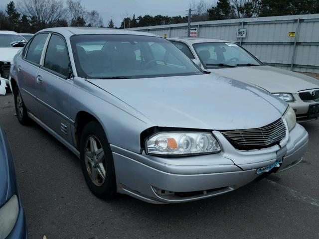 2G1WH55K049154769 - 2004 CHEVROLET IMPALA LS SILVER photo 1