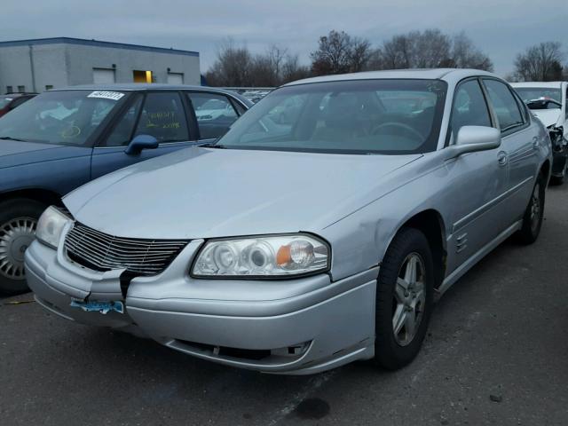 2G1WH55K049154769 - 2004 CHEVROLET IMPALA LS SILVER photo 2