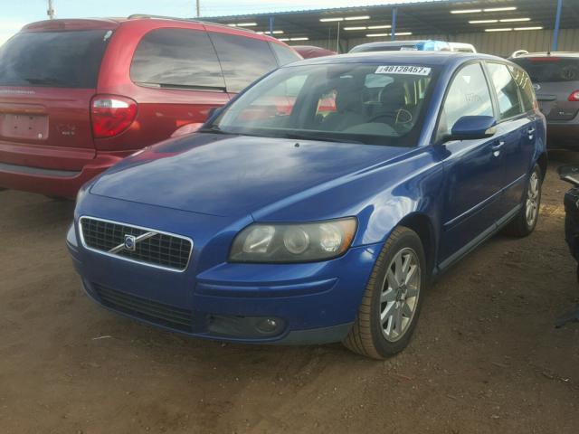 YV1MW682X62157390 - 2006 VOLVO V50 T5 BLUE photo 2