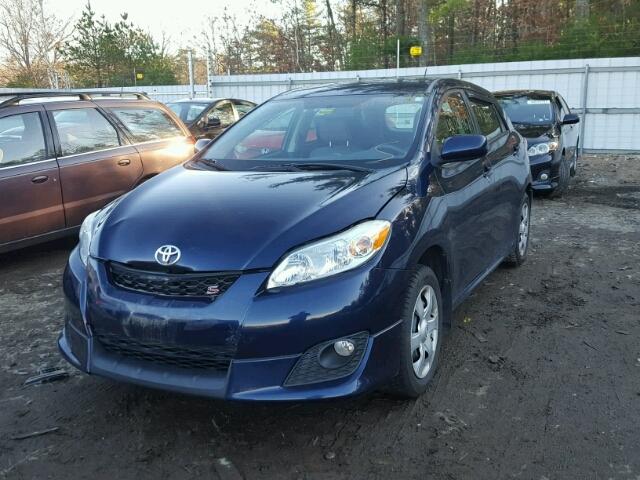 2T1LE40E69C009385 - 2009 TOYOTA COROLLA MA BLUE photo 2