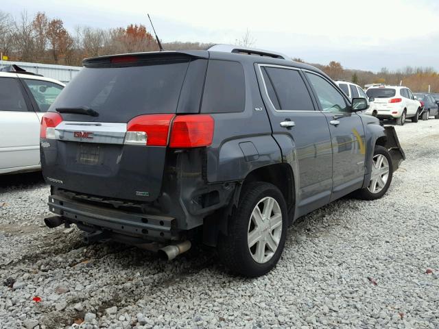 2CTFLWE54B6373517 - 2011 GMC TERRAIN SL GREEN photo 4