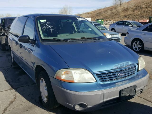 2FMZA50412BA14135 - 2002 FORD WINDSTAR L BLUE photo 1