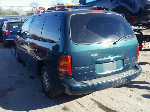 2FMZA5145WBC46936 - 1998 FORD WINDSTAR W GREEN photo 3