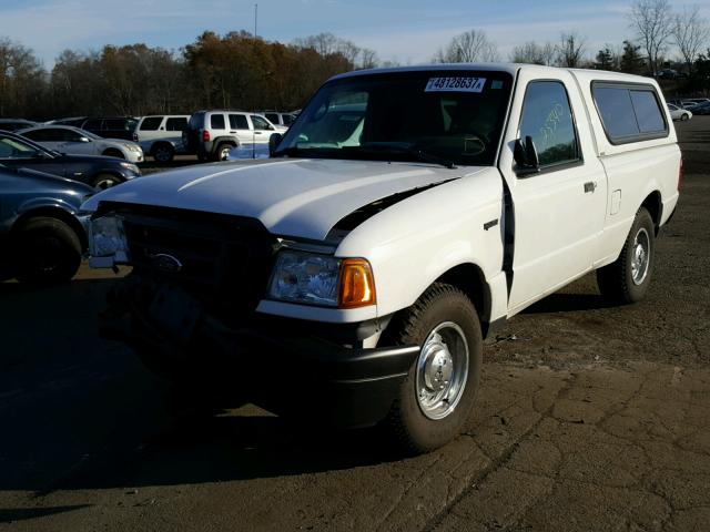 1FTYR10D75PA44769 - 2005 FORD RANGER WHITE photo 2