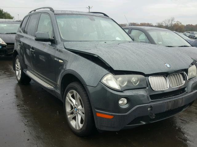 WBXPC934X8WJ05374 - 2008 BMW X3 3.0SI GRAY photo 1