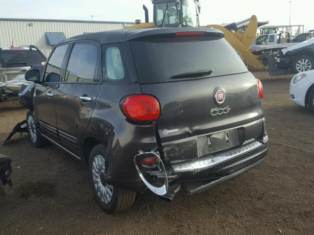 ZFBCFAAH5FZ036151 - 2015 FIAT 500L POP CHARCOAL photo 3