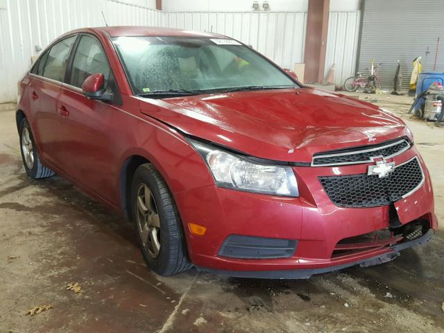 1G1PF5S96B7282038 - 2011 CHEVROLET CRUZE LT MAROON photo 1