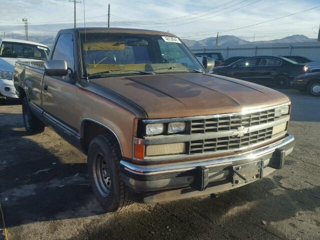 1GCDC14K2KZ165573 - 1989 CHEVROLET GMT-400 C1 BROWN photo 1