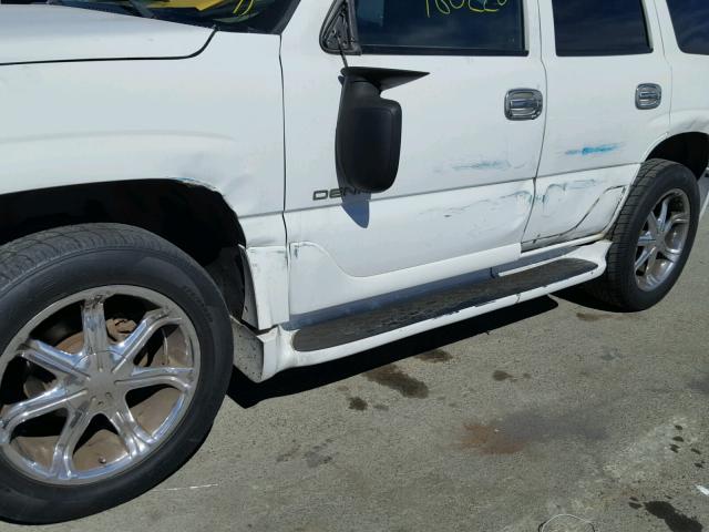 1GKEK63U52J157591 - 2002 GMC DENALI WHITE photo 9