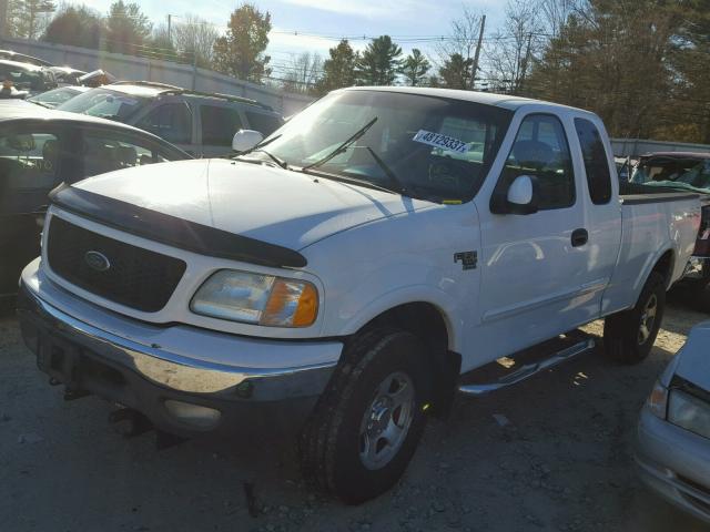 2FTRX18W53CA32862 - 2003 FORD F150 WHITE photo 2