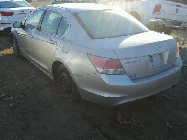 1HGCP26349A090705 - 2009 HONDA ACCORD LX GRAY photo 3