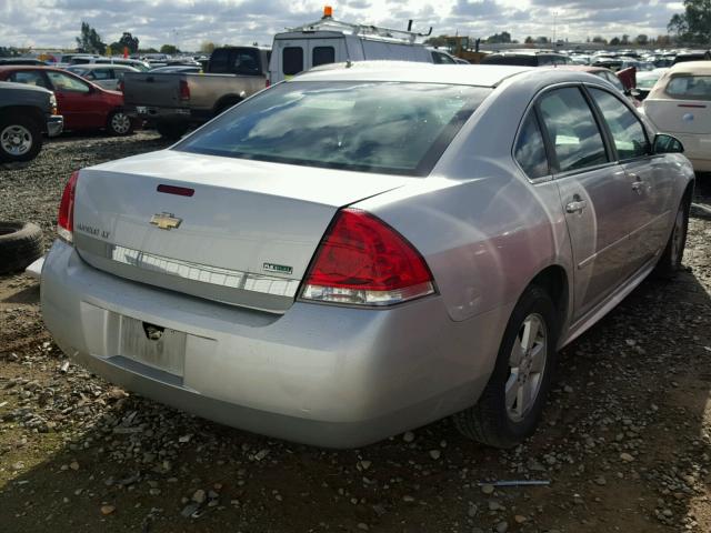 2G1WG5EK5B1126366 - 2011 CHEVROLET IMPALA LT SILVER photo 4