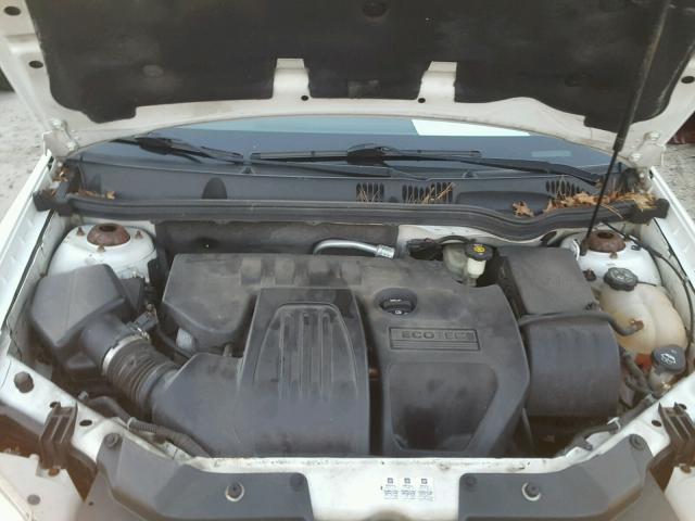 1G1AK15F067634158 - 2006 CHEVROLET COBALT LS WHITE photo 7