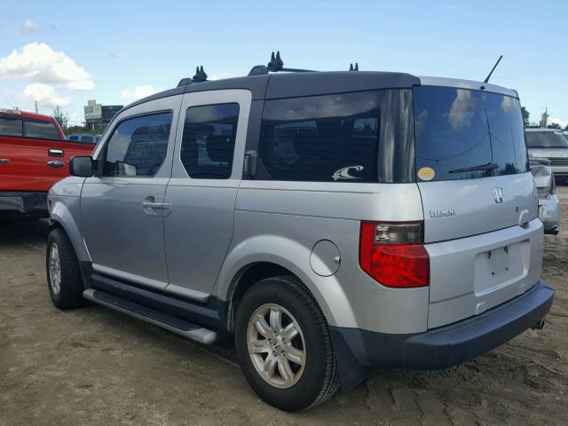 5J6YH18776L006916 - 2006 HONDA ELEMENT EX SILVER photo 3