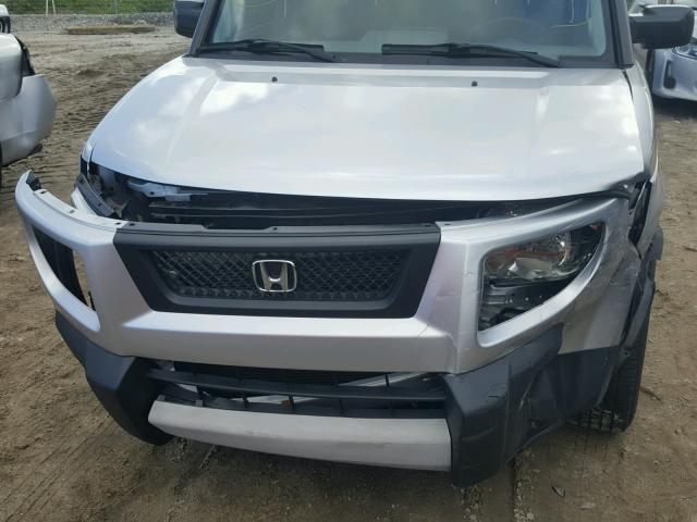 5J6YH18776L006916 - 2006 HONDA ELEMENT EX SILVER photo 9