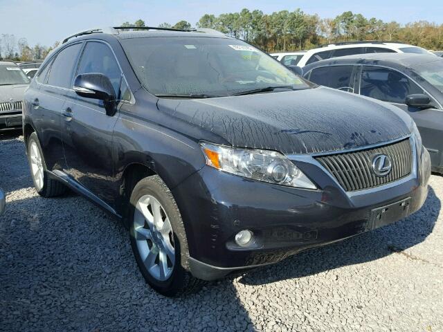 2T2ZK1BA3AC013017 - 2010 LEXUS RX 350 PURPLE photo 1