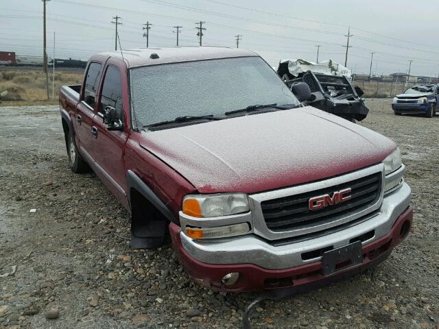 2GTEK13T951171501 - 2005 GMC NEW SIERRA RED photo 1