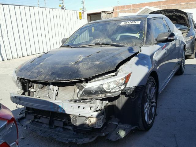 JTKJF5C74B3014728 - 2011 TOYOTA SCION TC 灰色 照片 2