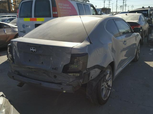 JTKJF5C74B3014728 - 2011 TOYOTA SCION TC 灰色 照片 4