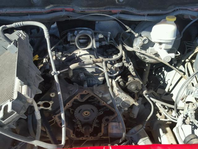 1D7HA18NX4J241799 - 2004 DODGE RAM 1500 S RED photo 7