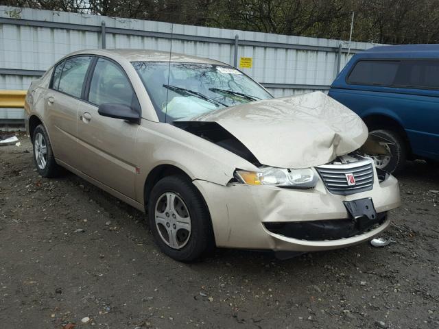 1G8AJ55F16Z167848 - 2006 SATURN ION LEVEL GOLD photo 1