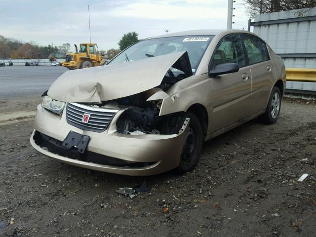 1G8AJ55F16Z167848 - 2006 SATURN ION LEVEL GOLD photo 2