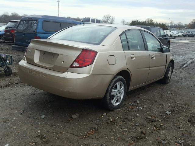 1G8AJ55F16Z167848 - 2006 SATURN ION LEVEL GOLD photo 4