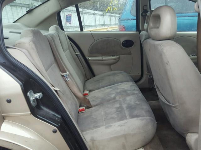 1G8AJ55F16Z167848 - 2006 SATURN ION LEVEL GOLD photo 6