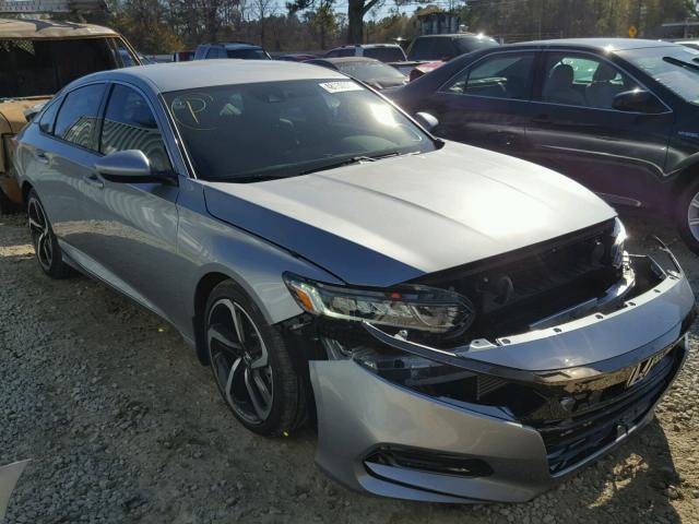 1HGCV1F33JA004272 - 2018 HONDA ACCORD SPO SILVER photo 1