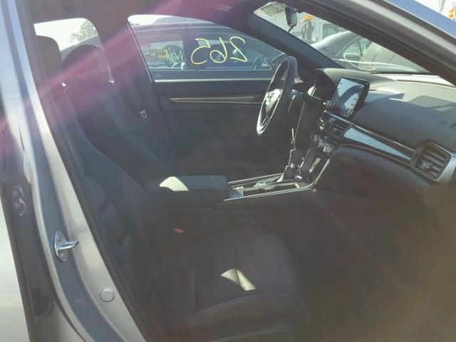 1HGCV1F33JA004272 - 2018 HONDA ACCORD SPO SILVER photo 5