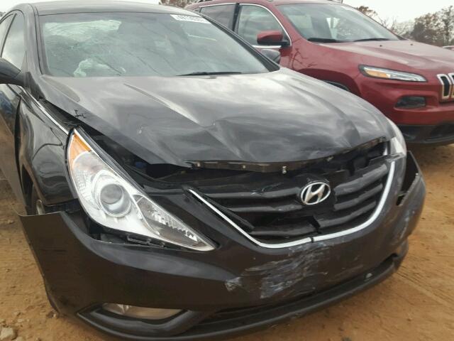 5NPEB4AC1DH795598 - 2013 HYUNDAI SONATA GLS BLACK photo 9