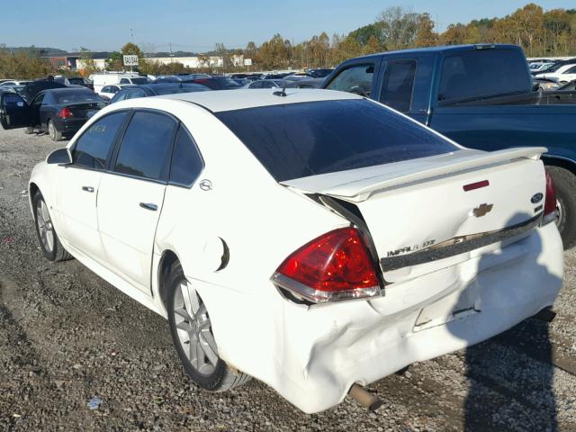 2G1WU57M591311986 - 2009 CHEVROLET IMPALA LTZ WHITE photo 3